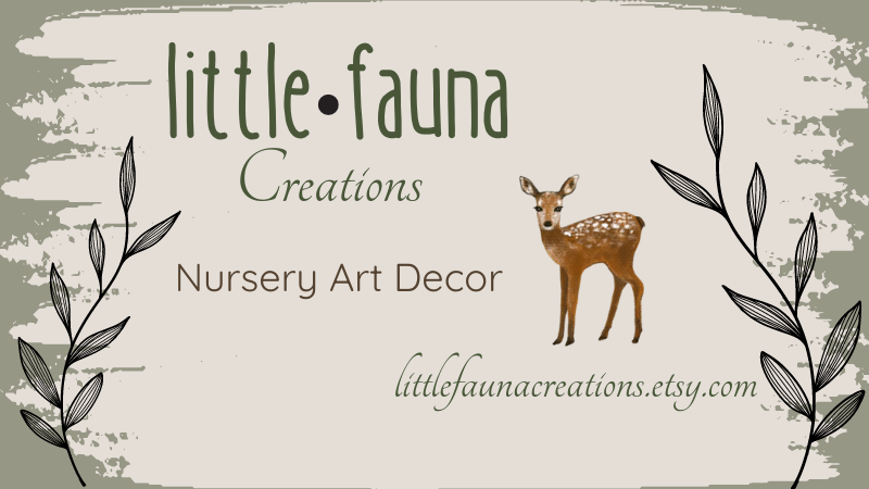 Launching Little Fauna Creations – Digital Nursery Art on Etsy