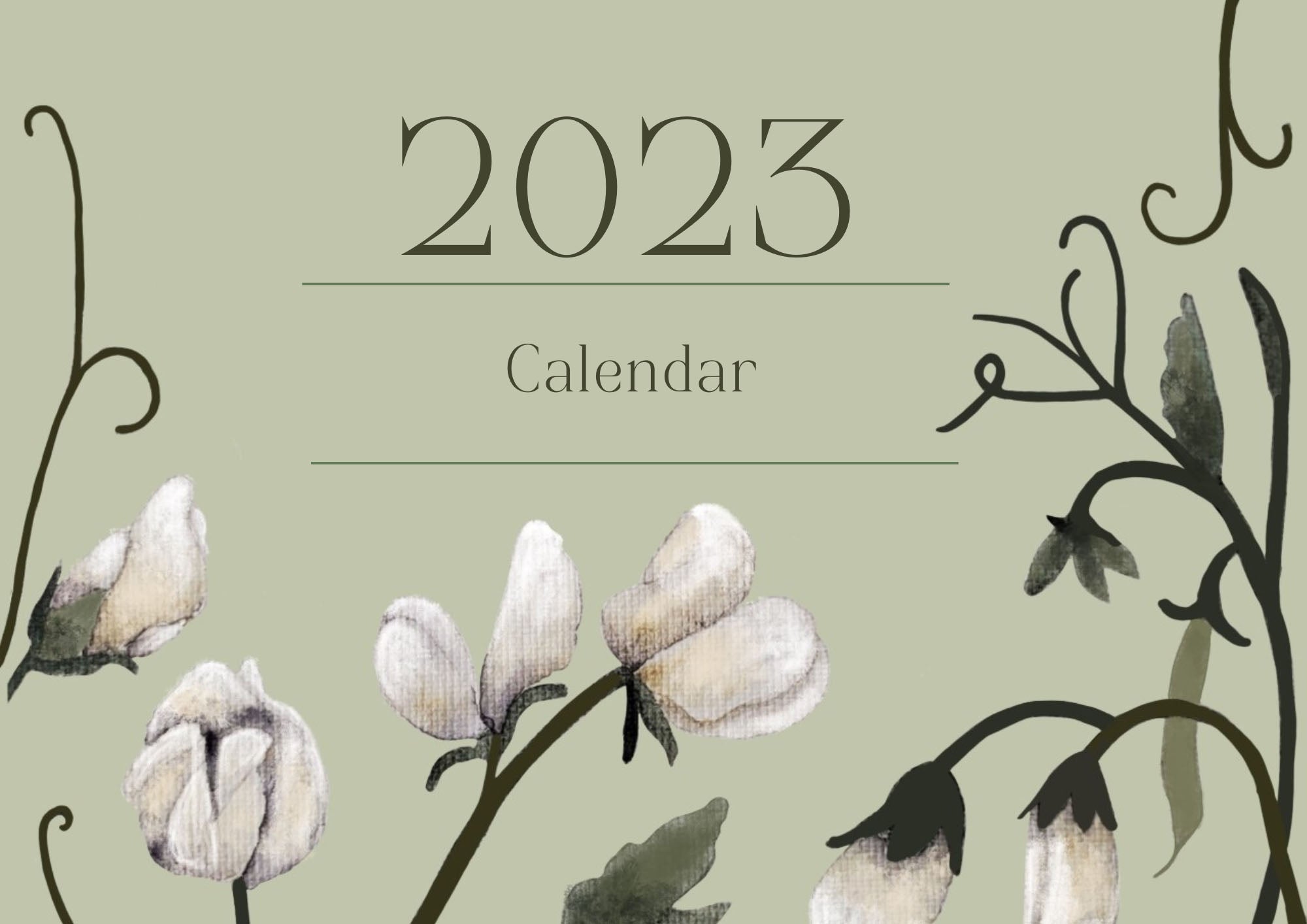 SOLD OUT........2023 Wall Calendar