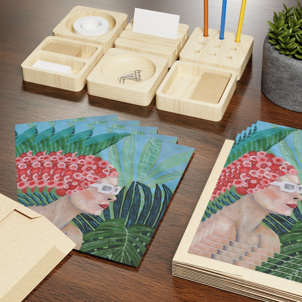 The Bather Greeting Cards (1 or 10-pcs)